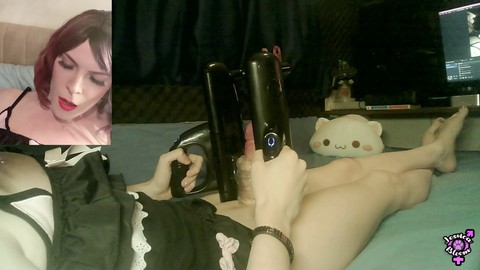 Shemale cock, fleshlight cumshot, big cock fleshlight