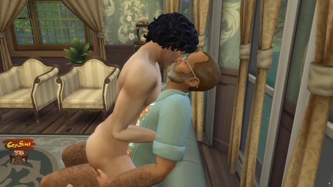 Naughty Wickedwhims séduit et défonce mon jeune cul serré pendant nos vacances débridées.