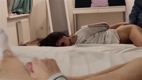 cheating and bull spunk in slut pussy twice super-hot