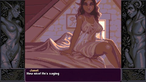 Niñas monstruosas, novela visual para adultos, juego de aurelia
