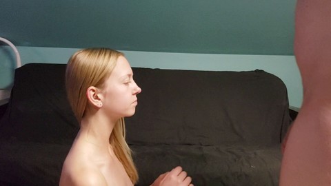 Sucking dick, ass, small
