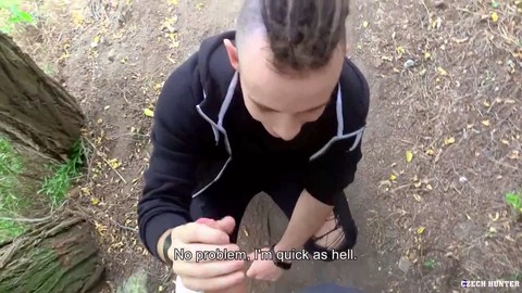 Huge cock Czech twink amateur jerking off
