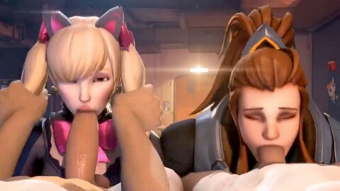 Große natürliche Brüste in 3D Anime Hentai Fantasie