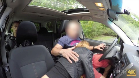 HUNT4K. Stylish chick understands how to earn a big amount of cash